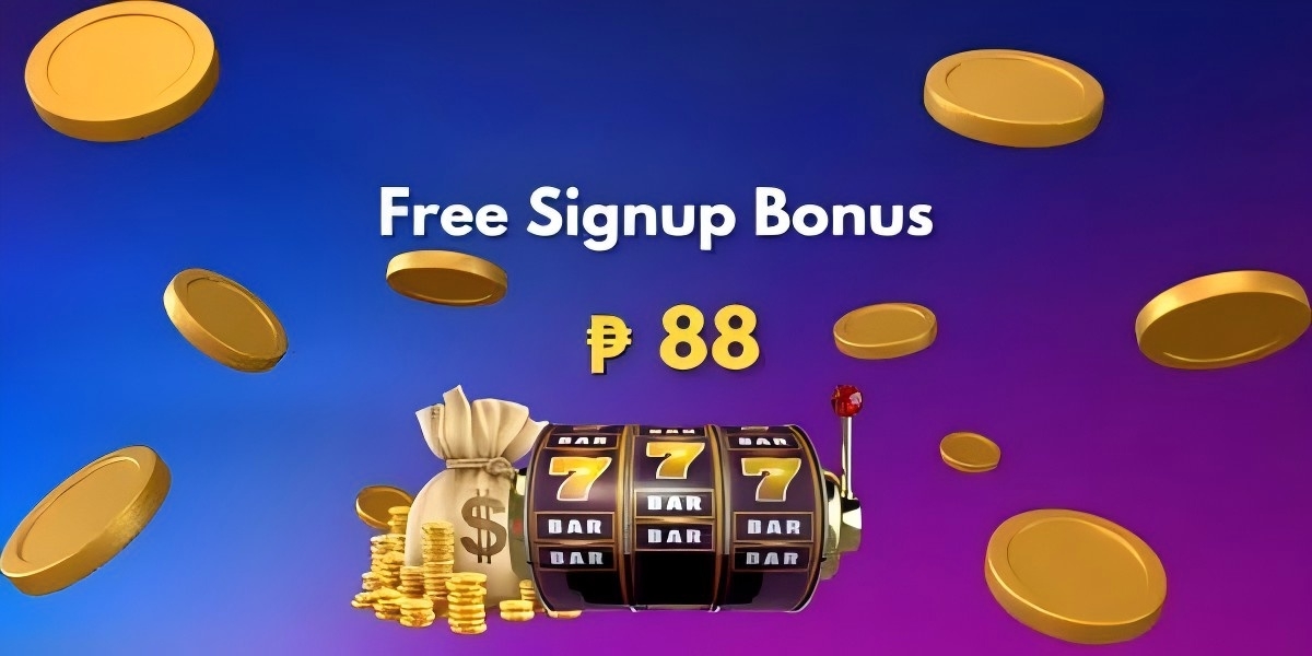 Promotional banner with golden coins advertising the new player welcome offer
